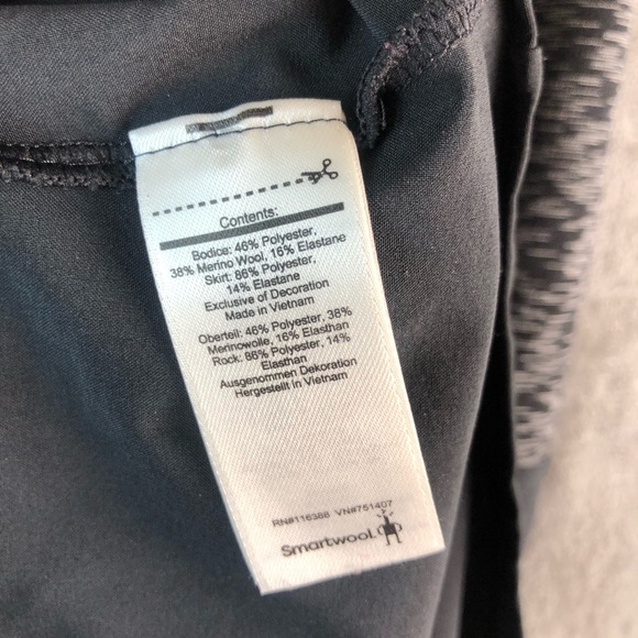 Smartwool willow lake dress Active Performance Merino Wool Tennis size M - Picture 7 of 8